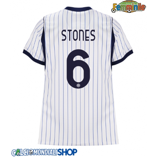 Maglie da calcio Inter Milan John Stones #6 Seconda Maglia Femminile 2026-27 Manica Corta